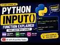 Python input Function Explained with Examples Python Tutoria