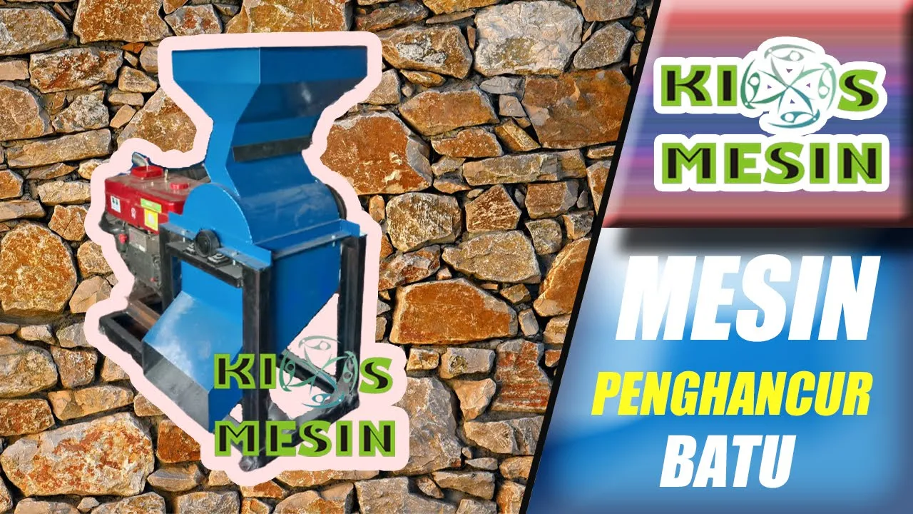 MESIN STONE CRUSHER MOBILE MINI PEMECAH BATU UNTUK INDUSTRI MENENGAH