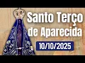Download Lagu TERÇO DE APARECIDA HOJE - 10/10/2025 | MISTÉRIOS DOLOROSOS | SANTO TERÇO DE NOSSA SENHORA APARECIDA