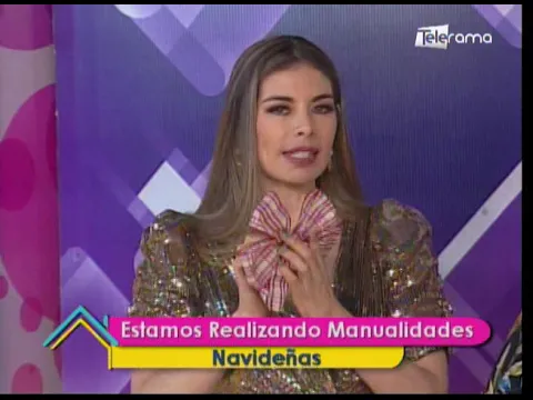 Estamos realizando manualidades navideñas