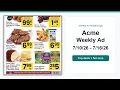Acme Weekly Ad 26 - 26 Top 10 Deals