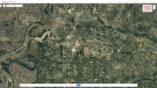 Memphis Tennessee USA 1984-2020 Time Lapse