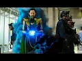 Loki Escapes With Tesseract Scene - Hulk NO STAIRS