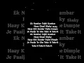 Download Lagu Shaky lyrics | Ek number tuzi kambar hay chal shaky shaky | Sanju Rathod | #lyrics​ #mudicajooba​
