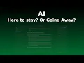Open Source AI and You