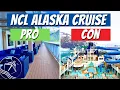NCL Cruise to Alaska Pros and Cons 2024