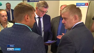 В Омске с официальным визитом находится заместитель министра здравоохранения России Сергей Краевой