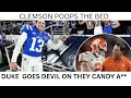 CLEMSON POOPS THE BED VS DUKE BLUE DEVILS The Odds Father