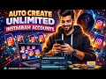 1 Click Auto Instagram Account Creator Pydroid 3 Trick 2026