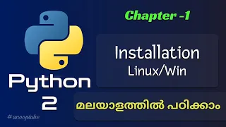 Python installation in Ubuntu Python Tutorial 1 Python Tutorial in Malayalam