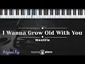 Download Lagu I Wanna Grow Old With You - Westlife (KARAOKE PIANO - ORIGINAL KEY)