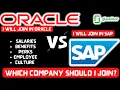SAP vs ORACLE Reviews Salaries Jobs Which company will you Join ORACLE vs SAP I JOIN SAP