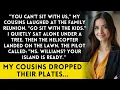 Download Lagu At the reunion my cousins said 'You can’t sit with us'—I sat alone until a helicopter showed up