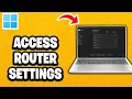 How To Access Router Admin Settings - Fastest Guide