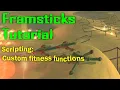 Framsticks tutorial Scripting - custom fitness functions