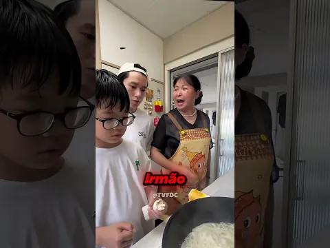 A avó pediu metade do macarrão... e se arrependeu 😭