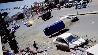 حادث عنيف دندنها
