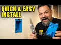 How to Cut and Install an Old Work Electrical Box