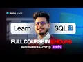 Learn SQL for Free Complete SQL tutorial SQL 2025 complete course SQL in 8 hours SQL 2025