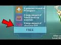 Download Lagu HURRY !! Don't miss a Change to get Free Battle pass - Genshin Impact