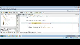JAVA Program To Determine File Length