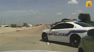 Brenham Texas Police Dashcam 2016