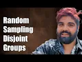 Random Sampling from Disjoint Groups in Pandas DataFrame A Step-by-Step Guide