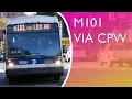 NYC Marathon 2024 M101 Bus Ride via Central Park West LFSA