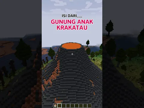 Mojang ngajarin tentang krakatau di minecraft