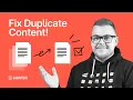 How You Can FIX and AVOID Duplicate Content Like a PRO