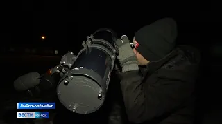 Учитель физики из Любинского района Андрей Найданов организовал астрономический кружок «Пальцем в небо»