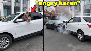 When RAGING Karens Get What They Deserve!