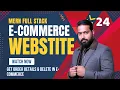 MERN E-Commerce Admin Panel Edit Delete Order Functionality Part - 24