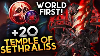 WORLD FIRST Temple of Sethraliss 20 San layn Blood DK Midnight Season 2 M