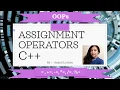 Assignment Operators in C