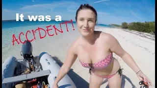 It was an ACCIDENT! – Lazy Gecko Sailing VLOG 109