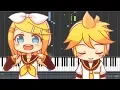 Download Lagu Electric Angel [えれくとりっく・えんじぇぅ] - Kagamine Rin \u0026 Len (Piano Synthesia)