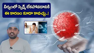 వీర్యంలో స్పెర్మ్ లేకపోవడానికి ఈ కారణం కూడా కావచ్చు  | Jai Andrology