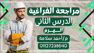 الصف الثاني الثانوي هندسة فراغيه شرح ومراجعة الهرم الدرس التانى هندسة فراغيه 