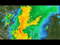 2024 Porter Heights Texas Supercell TDWR Radar Loop
