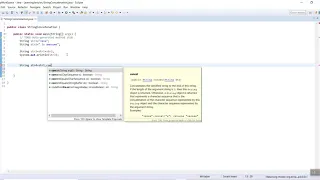 Concatenating Two Strings in Java