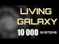 Procedural Generation and Simulation of a Living Galaxy ANTIMATTER