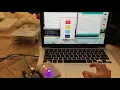 use button in processing to control LEDs