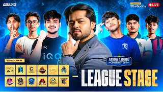 Arrow Gaming Community Cup – Group A Presented by TG Esports🔥Team Elite , iQOO OG x TSG , TE