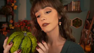 Cozy Autumn Background ASMR 🍂🕯️ (1 HOUR, for sleep, reading, studying)