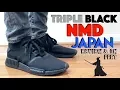 HONEST REVIEW ADIDAS NMD TRIPLE BLACK JAPAN