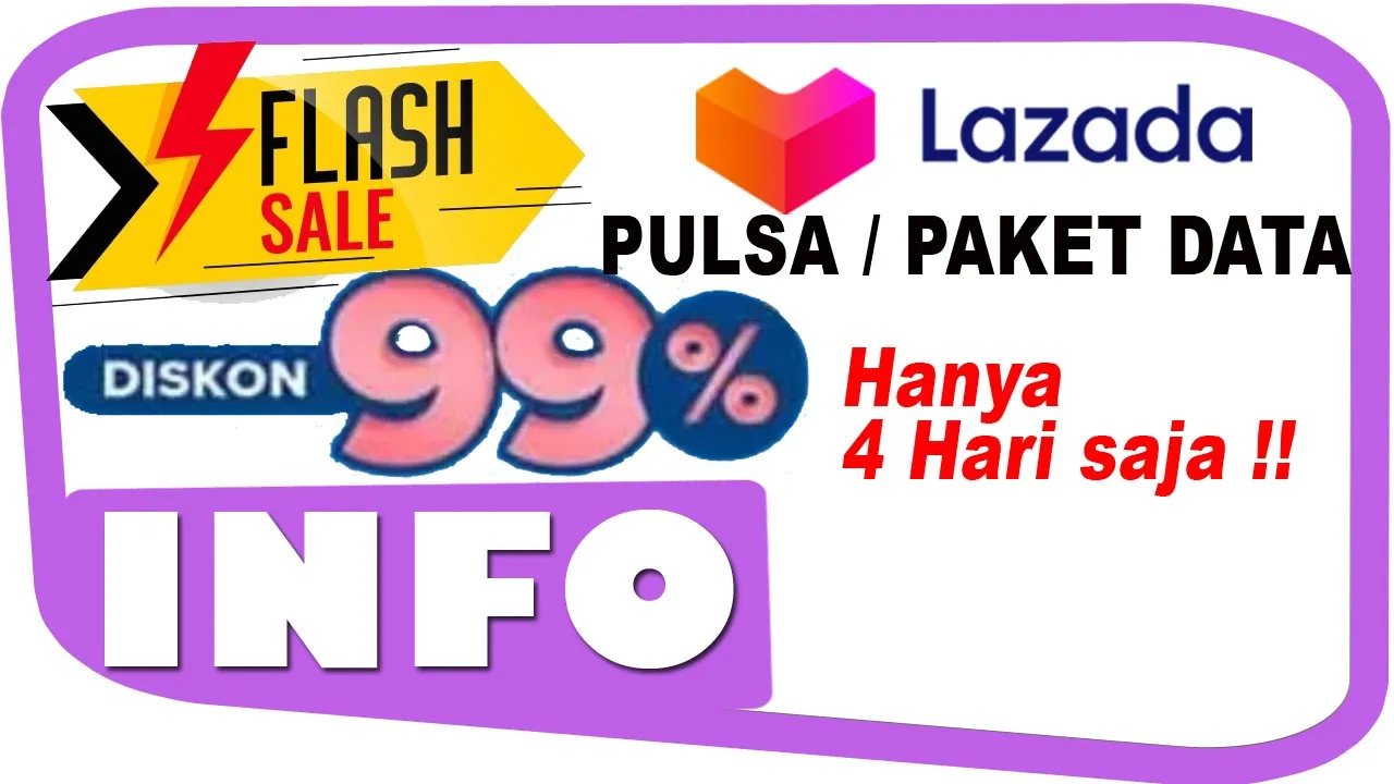 CARA MENJADIKA PULSA ATAU PUN UANG VOCHER 20K LAZADA