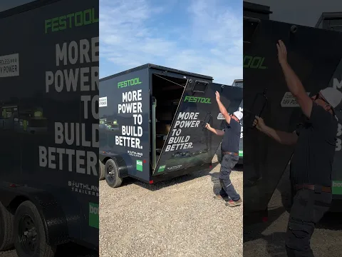 Two trailers for two lucky people! This is the @festool-canada Cordless Test Drive