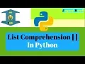 List Comprehension in Python Tutorial Hindi