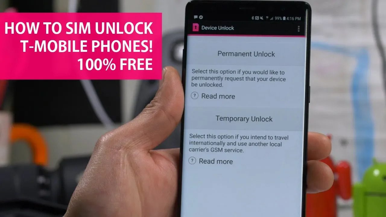 How to use T-Mobile Unlock App method for Samsung Galaxy S9, S8, S7, S6, Avant, Core, LG Leon How to use T-Mobile Unlock App method for Samsung Galaxy S9, S8, S7, S6, Avant, Core, LG Leon